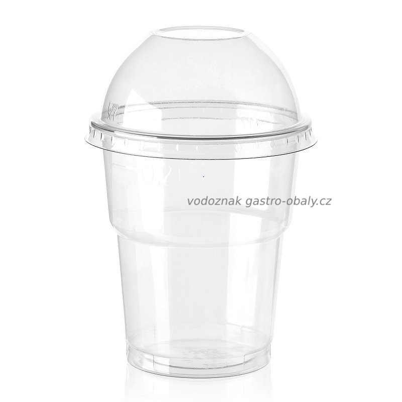 Kelímek PLA 250ml/ryska 200ml transparentní (1250ks)