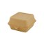 RE- burger box / znovu použitelný 16x15xx8,5 cm karamel-hnědý (60ks)