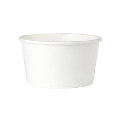 Kelímek BIO na polévku papírový bílý 300ml, 12oz (500ks)