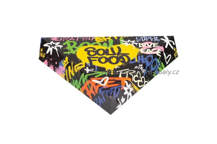 Krabička nepromast. s hliníkem na palačinku, pizzu 25x25x4cm (190ks)