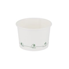 Kelímek BIO papírový bílý 200ml, 8oz bez víka (1000ks) Kelímek BIO papírový bílý 200ml, 8oz bez víka (1000ks)