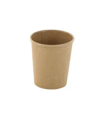 Kelímek papírový hnědý na zmrzlinu, kávu 4oz 120ml (1000ks)