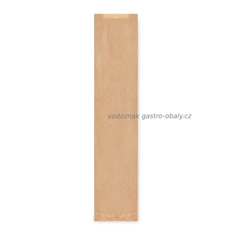 Sáček papírový hnědý na bagetu 10+4x58 cm (1000ks)