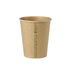 Kelímek BIO papírový hnědý 8oz, 200ml (1000ks)