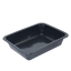 Zatavovací miska PP černá 1-dílná 227x178x50mm (500ks)