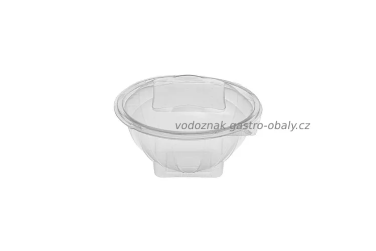 Miska salátová PET transparentní s víkem 250ml (600ks)