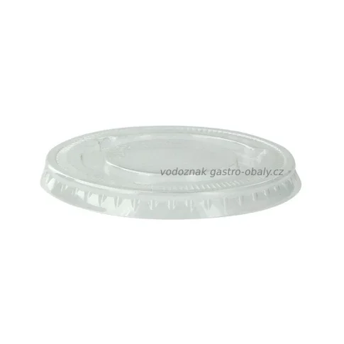 Víčko PET ploché bez otvoru pro MINI kelímek 3oz (2500ks)