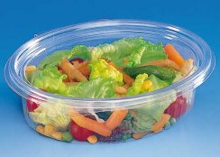 Miska salátová PET transparentní 375ml (600ks)