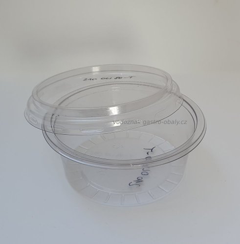 Recyklovatelný kelímek vč. víčka 80ml, transparentní PET (1000ks)