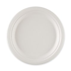BIO talíř z cukrové třtiny průměr 18cm (500ks)