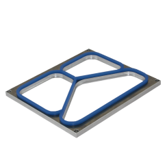 Matrice 3-dílná pro zatavovací stroj Bokama AG02E (1ks)