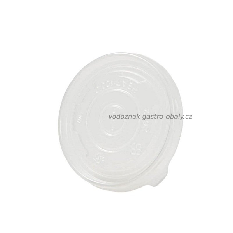 Víčko PP na kelímek na zmrzlinu 250 ml, 8oz (1000ks)