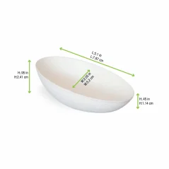 100% BIO mini talířek / miska z cukrové třtiny 8x5,2x2,9cm (300ks) 100% BIO mini talířek / miska z cukrové třtiny 8x5,2x2,9cm (300ks)