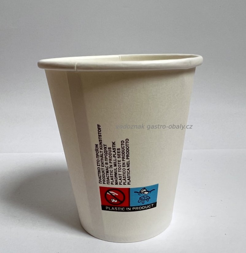 Kelímek EKO papírový bílý 12oz, 300ml (1000ks)