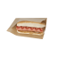 Sáček NEPROMASTITELNÝ hnědý otevřený ze 2 stran na HOT DOG (1000ks)