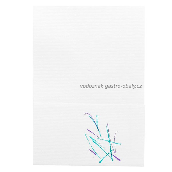 Ubrousek bílý VOLARE 17x17cm 1 vrstvý (9600ks)