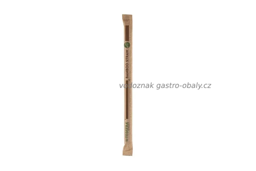 BIO brčko JUMBO bambusové individuálně balené 20 cm 7mm (2000ks)