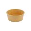 Re-miska / znovu použitelná kulatá 650ml, 150mm karamel-hnědá (60ks)