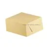 Grill box/ burger krabička nepromast. s hliníkem hnědá 16,5x14x8cm (122ks)