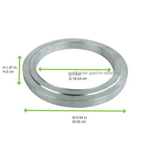 Zatavovací matrice s otvorem o průměru 185mm na salátové/poke misky (1ks)