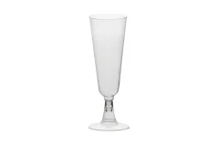 Znovupoužitelná sklenka PS transparentní na šampaňské 150ml (288ks)