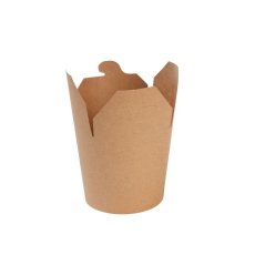 Kelímek papírový uzavíratelný hnědý 400ml/16oz (500ks)