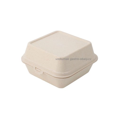 RE- burger box / znovu použitelný 16x15xx8,5 cm bílý (60ks)
