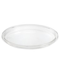 Víčko na DELI misku 200/250ml s průměrem 117mm, kulaté transparentní (500ks)