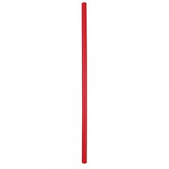 BIO brčko JUMBO 8mm papírové červené 25cm (100 ks)