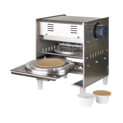 Zatavovací stroj na papírová víčka pro poke misky, papírové kelímky atd. (1ks)