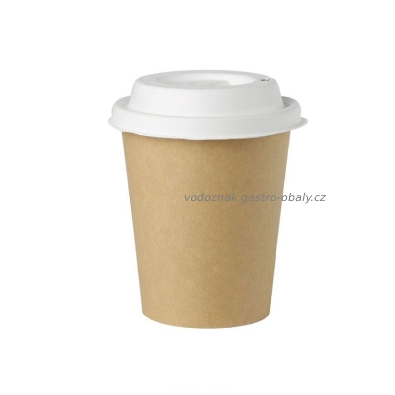Kelímek BIO papírový hnědý 6oz, 150ml (1000ks)