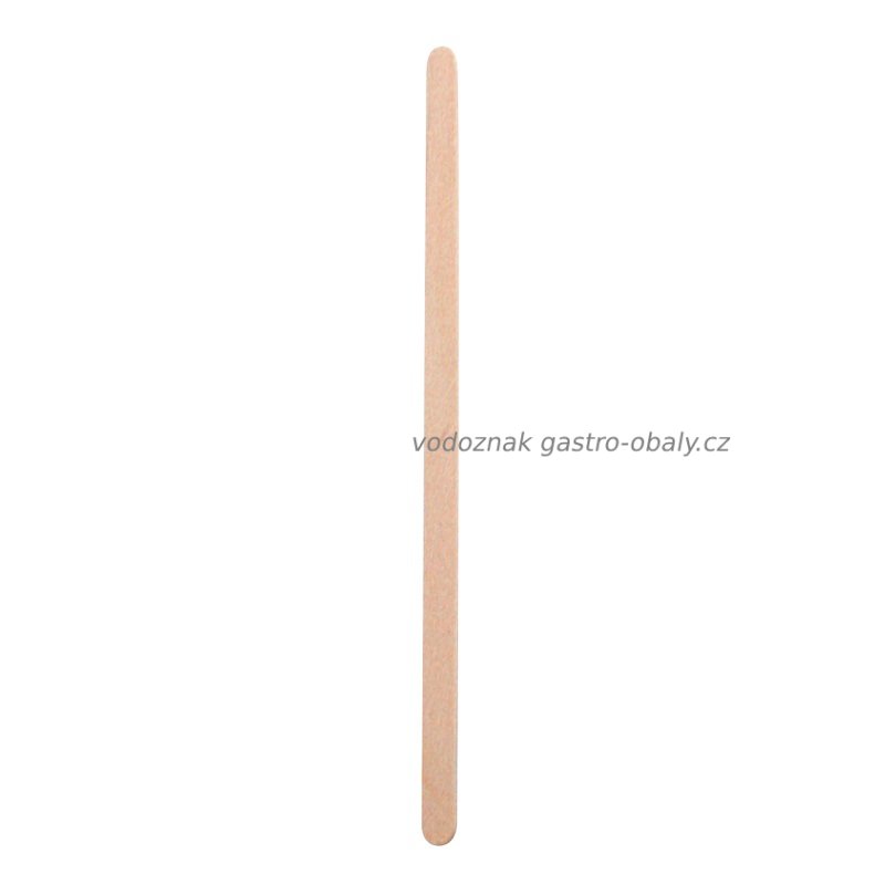 Dřevěné míchátko na kávu 180x5x1mm