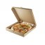 Hnědá papírová pizza krabice 40x40x5cm