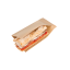 Sáček NEPROMASTITELNÝ hnědý otevřený ze 2 stran na HOT DOG (1000ks)