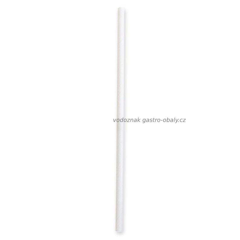Brčko BIO papírové bílé 19 cm (100ks)