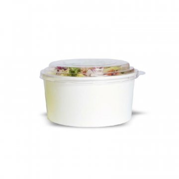 Bílé kelímky na polévku - EKO
