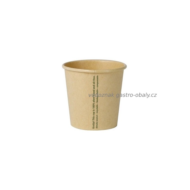 Kelímek BIO papírový hnědý 4oz, 90ml (1000ks)