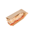 Sáček NEPROMASTITELNÝ hnědý otevřený ze 2 stran na HOT DOG (1000ks)