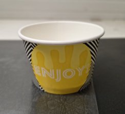 Kelímek papírový zmrzlinový bílý 120ml (1000ks)