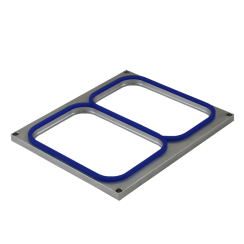 Matrice 2-dílná pro zatavovací stroj Bokama AG02E (1ks)