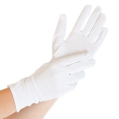 Rukavice NYLONOVÉ, bílé, vel. L (12ks)