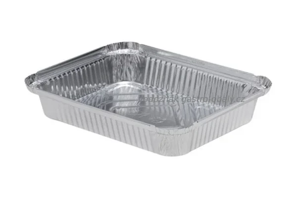 Hliníková ALU miska 14,6x12,1x4cm, 450ml (1000ks)