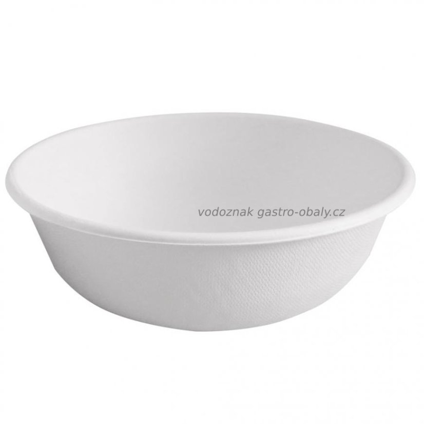 Miska polévková 350ml z cukrové třtiny (1000ks) Miska polévková 350ml z cukrové třtiny (1000ks)