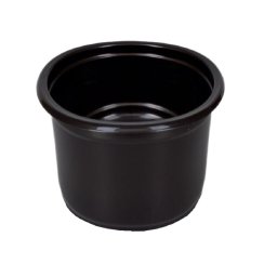 Zatavovací miska na polévku černá kulatá 350ml (500ks)