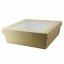 Krabice papírová s víkem s průhledem 22x22x8cm (100ks)