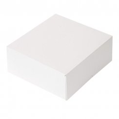 Krabice dortová bílá 18x18x8cm (50ks)