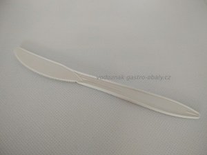 Nůž bílý PLA BIO, kompostovatelný 16,8 cm (2000ks)