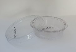Recyklovatelný kelímek na dresing/dip 50ml, transparentní PET (1000ks)
