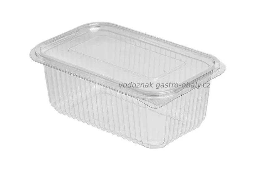 Miska salátová PET transparentní s víkem 1000ml (400ks)