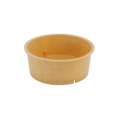 Re-miska / znovu použitelná kulatá 650ml, 150mm karamel-hnědá (60ks)